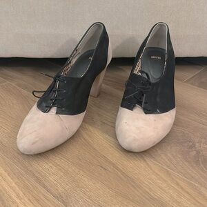 Vintage Camper Oxford pumps
